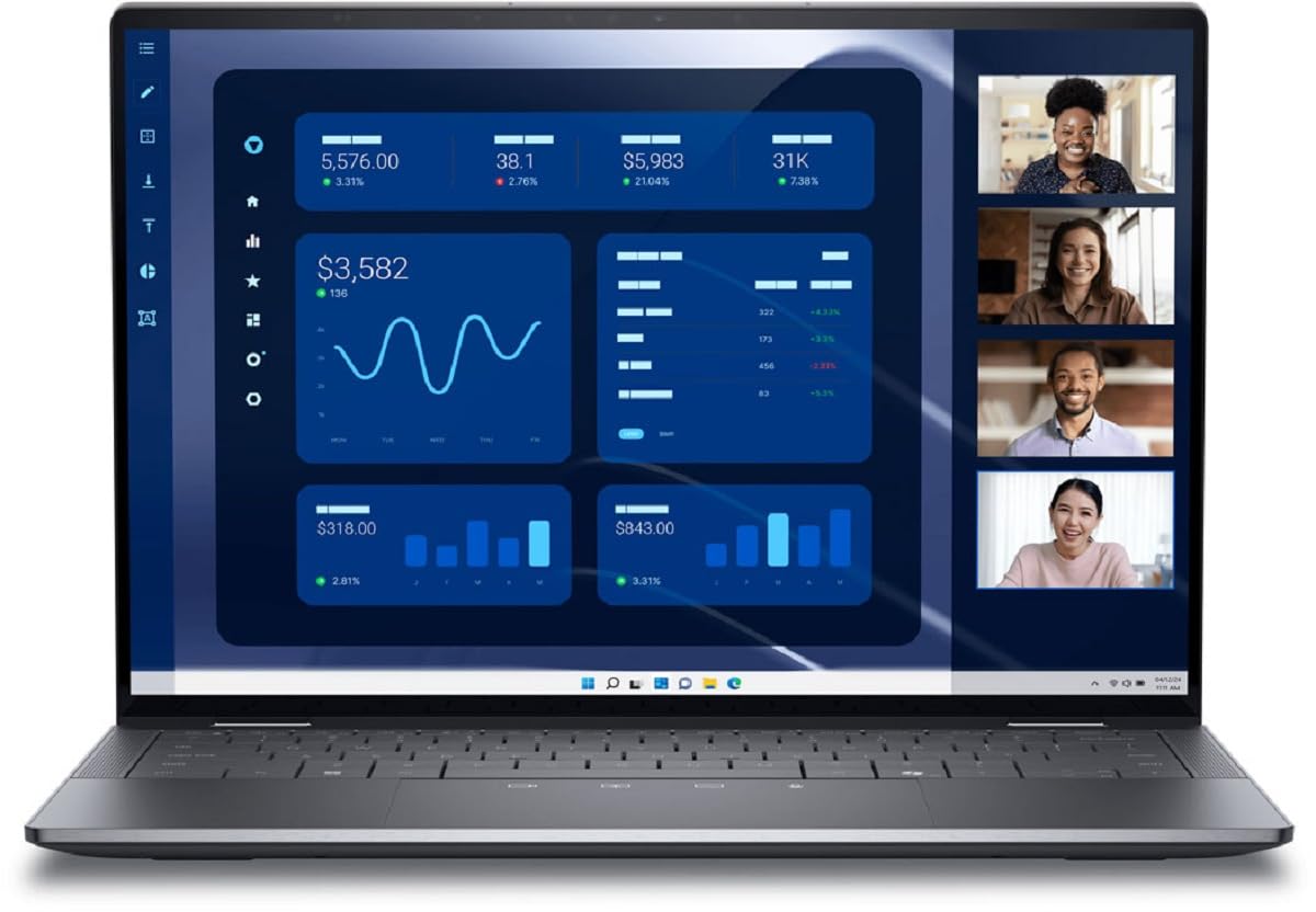 DELL Latitude 9450 2-in-1 Intel Core Ultra 7 165U Hybride (2-en-1) 35,6 cm (14") Écran tactile Quad HD 16 Go