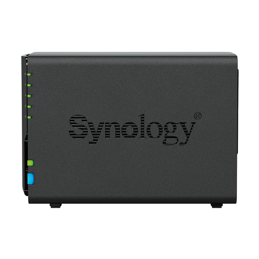 Synology DS224+ 6GB NAS 16TB (2X 8TB) HAT3300, ensamblado y Probado con SE DSM Instalado