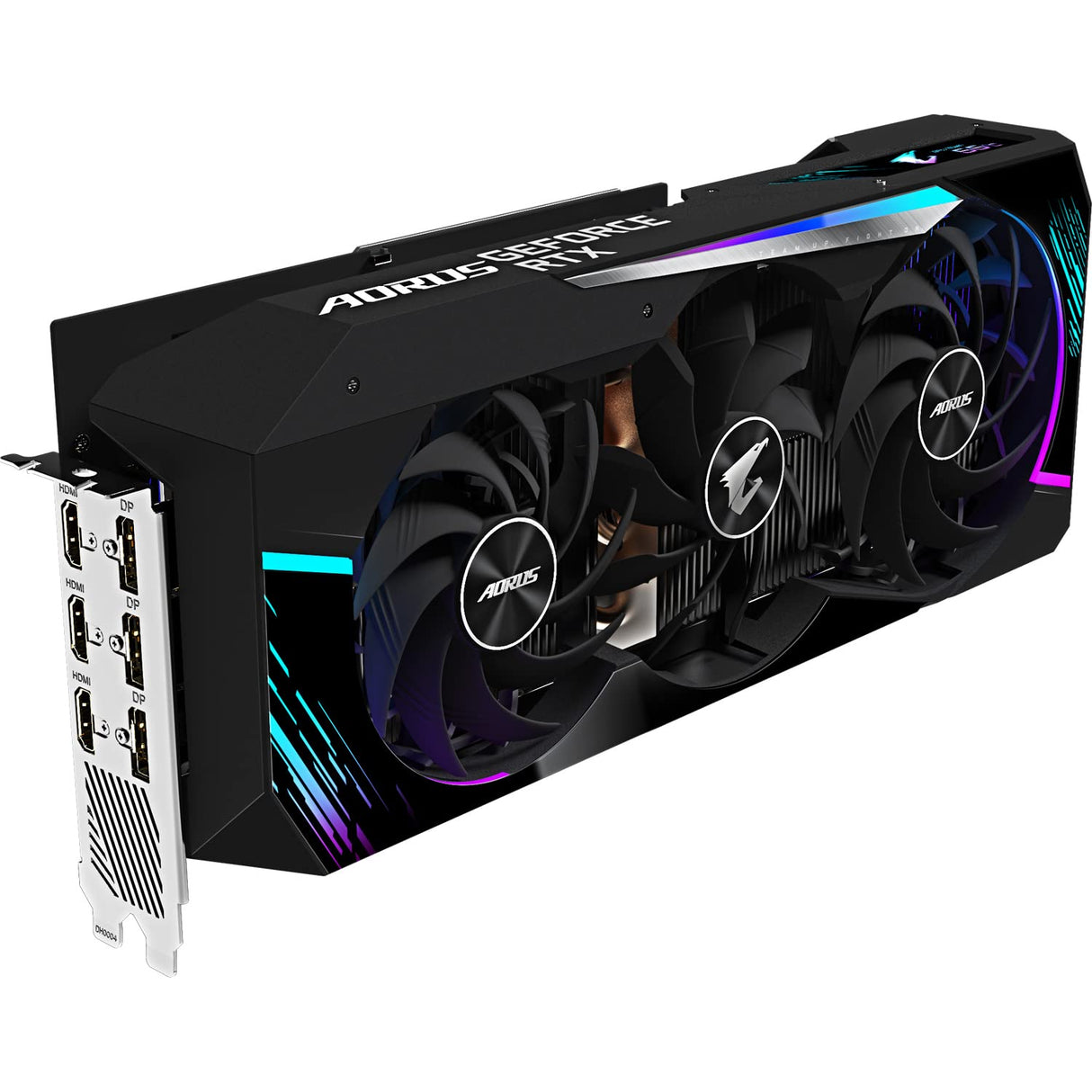 Gigabyte Technology Tarjeta gráfica AORUS GeForce RTX 3080 Master de 12 GB, Negro (GV-N3080AORUS M-12GD)