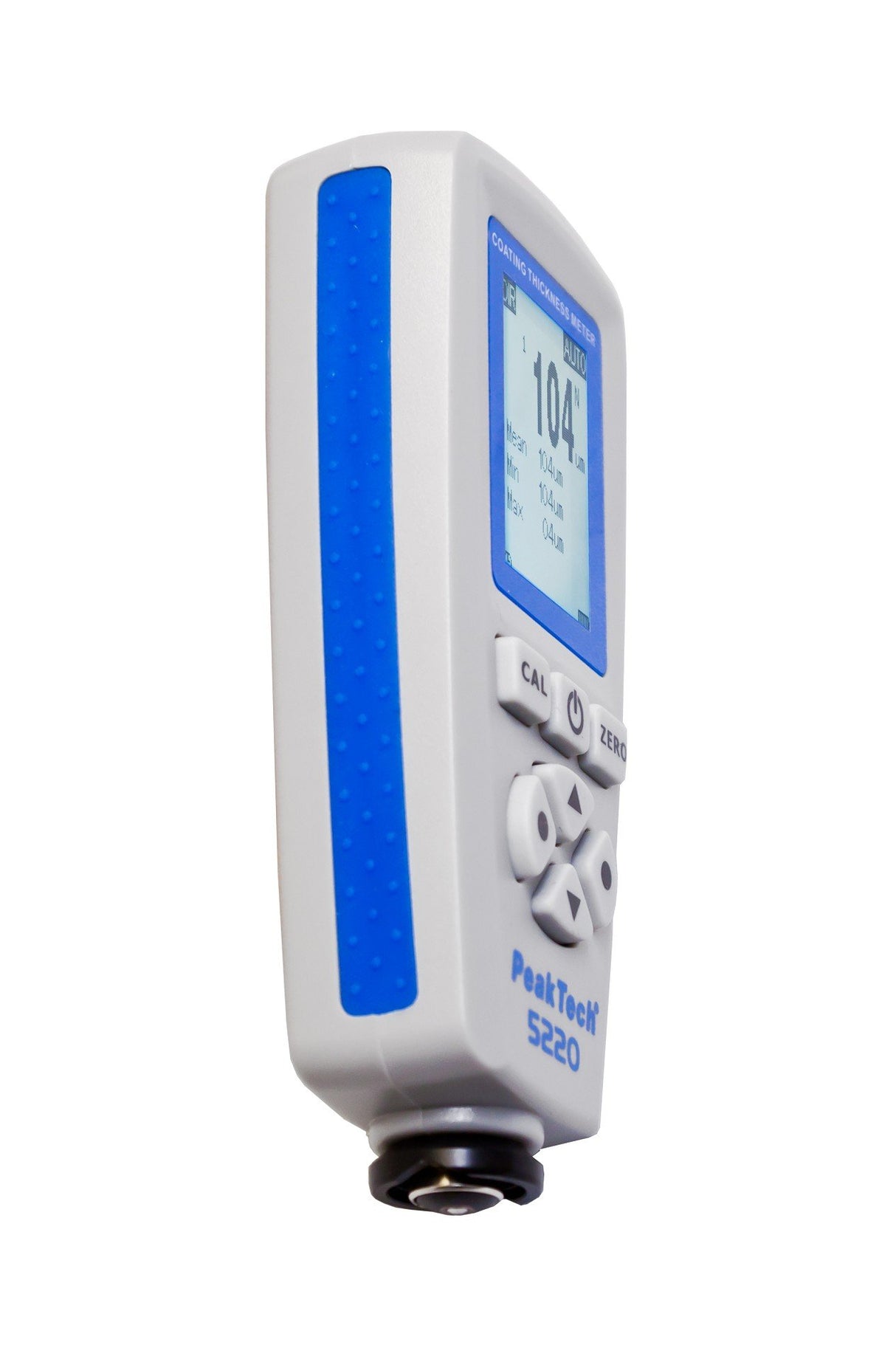 PeakTech, P 5220 Medidor profesional de espesor de revestimientos/medidor ultrasónico de espesor de revestimientos con USB para pintura de automóviles, metales (Fe y no Fe) como zinc