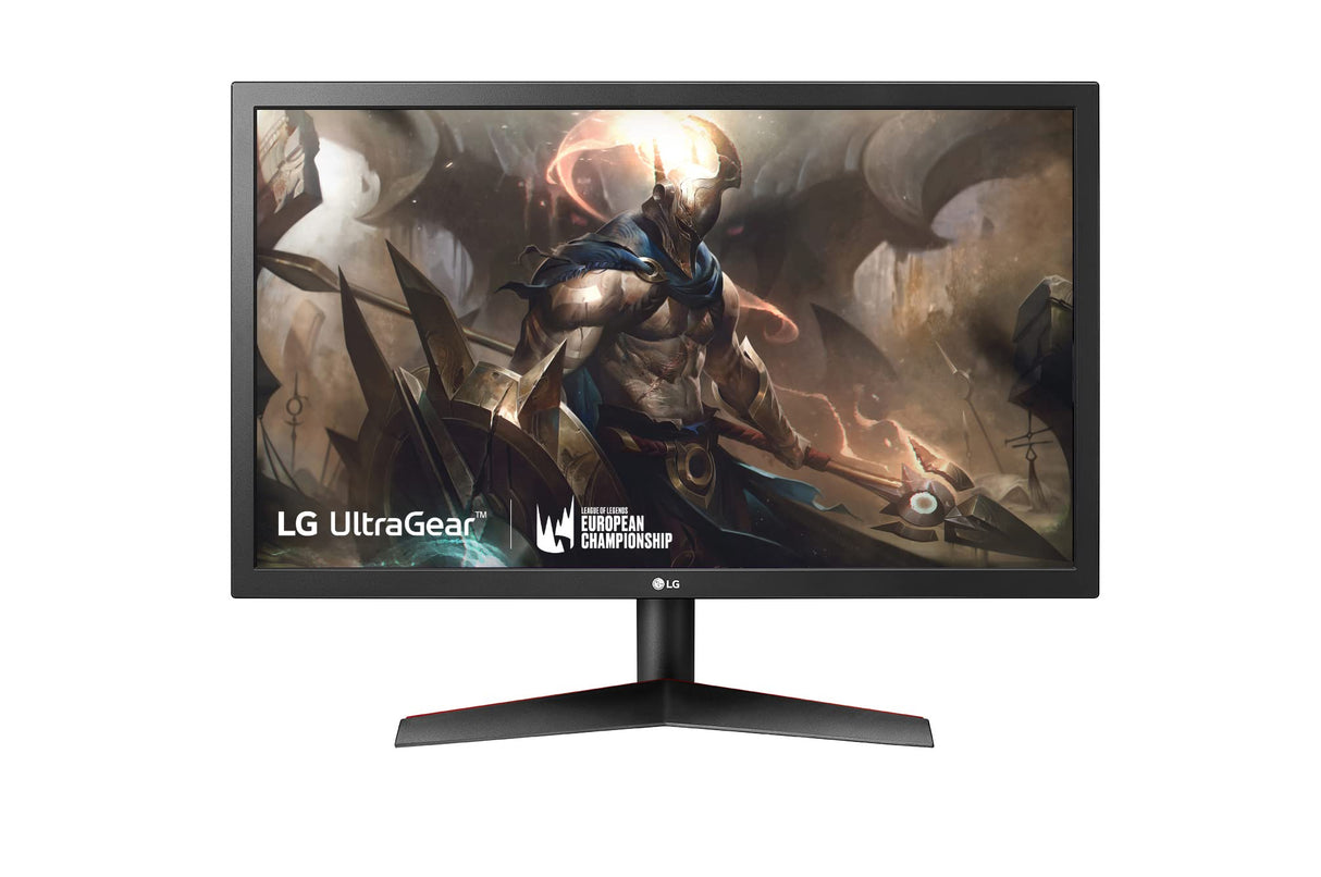 LG 24GN53A-B - Monitor Gaming UltraGear 24 pulgadas FullHD,1920x1080, LCD, 16:9, HDMIx2, DisplayPort 1.2, ajustable, 144Hz, 1ms, Conectividad Universal, Color Negro
