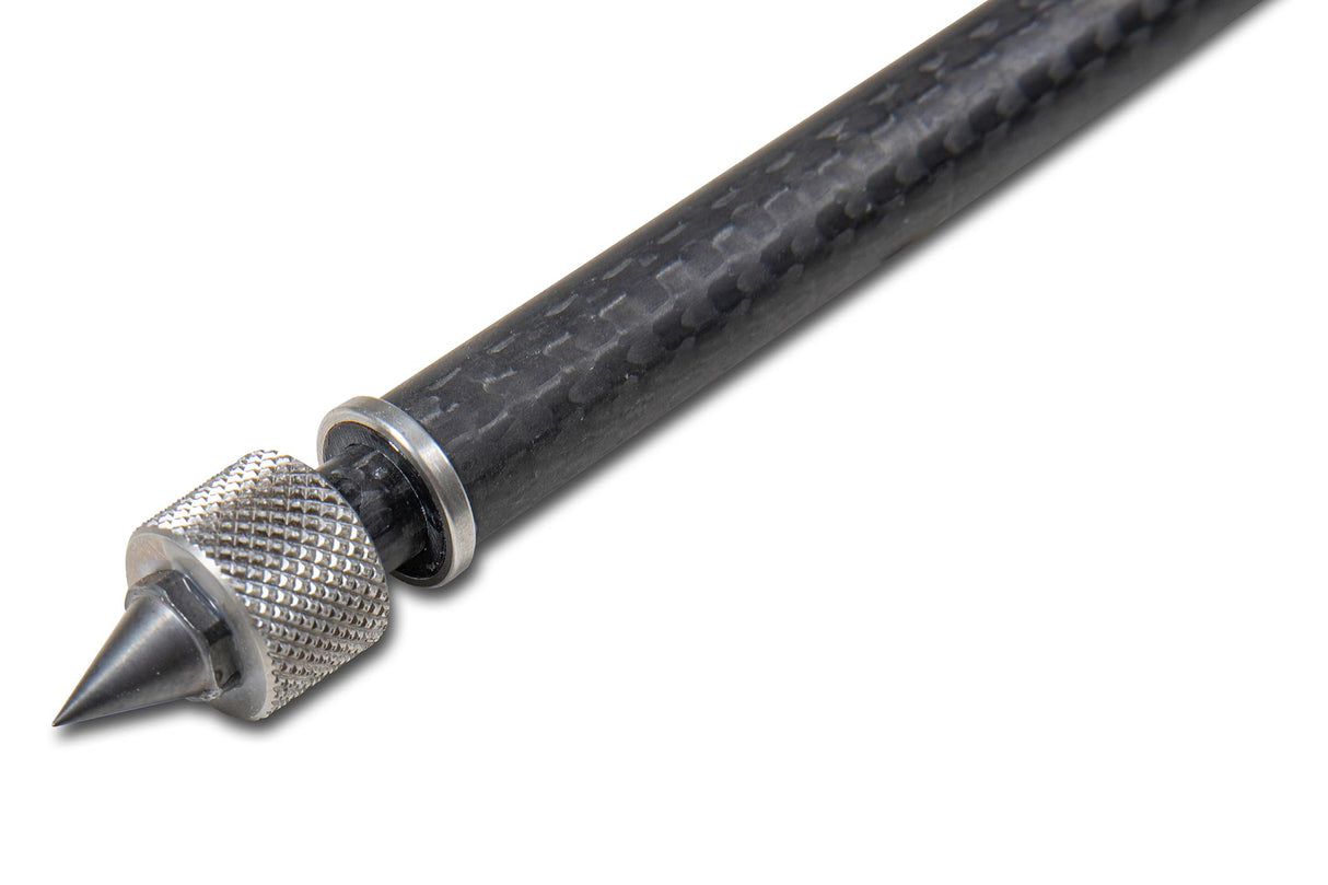 Stahlhammer Cellostachel Fibra de carbono, púas medianas de 27 cm a 47 cm, varilla de 11 mm de diámetro
