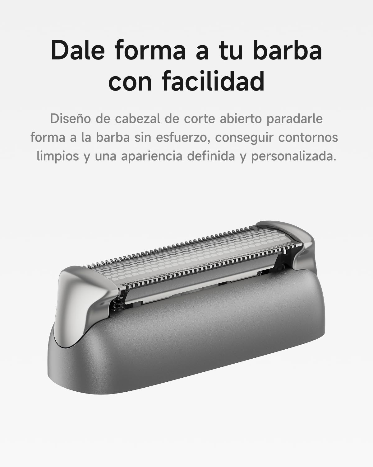 Laifen T1 Pro Afeitadora Eléctrica Motor Lineal Patentado 12 000 CPM, 120 min de Autonomía, Carga 1 min para 8 min, Uso en Seco y Mojado con Cabezal para Barba Larga, Ideal para Viajes (Gris Grafito)