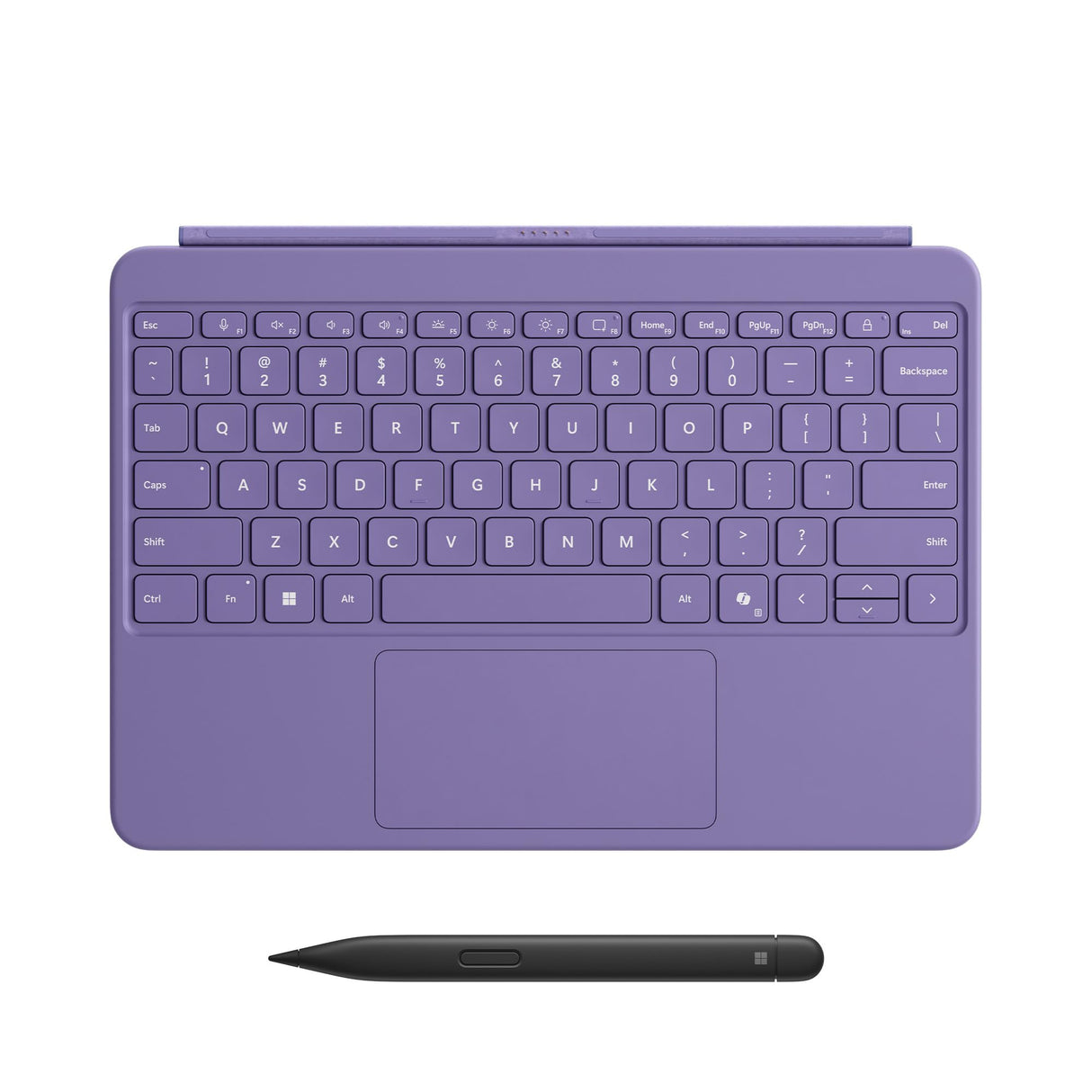 Microsoft Teclado Surface Pro 12'' con lápiz Surface Slim Pen | Compatible con Surface Pro 12'' | Violeta