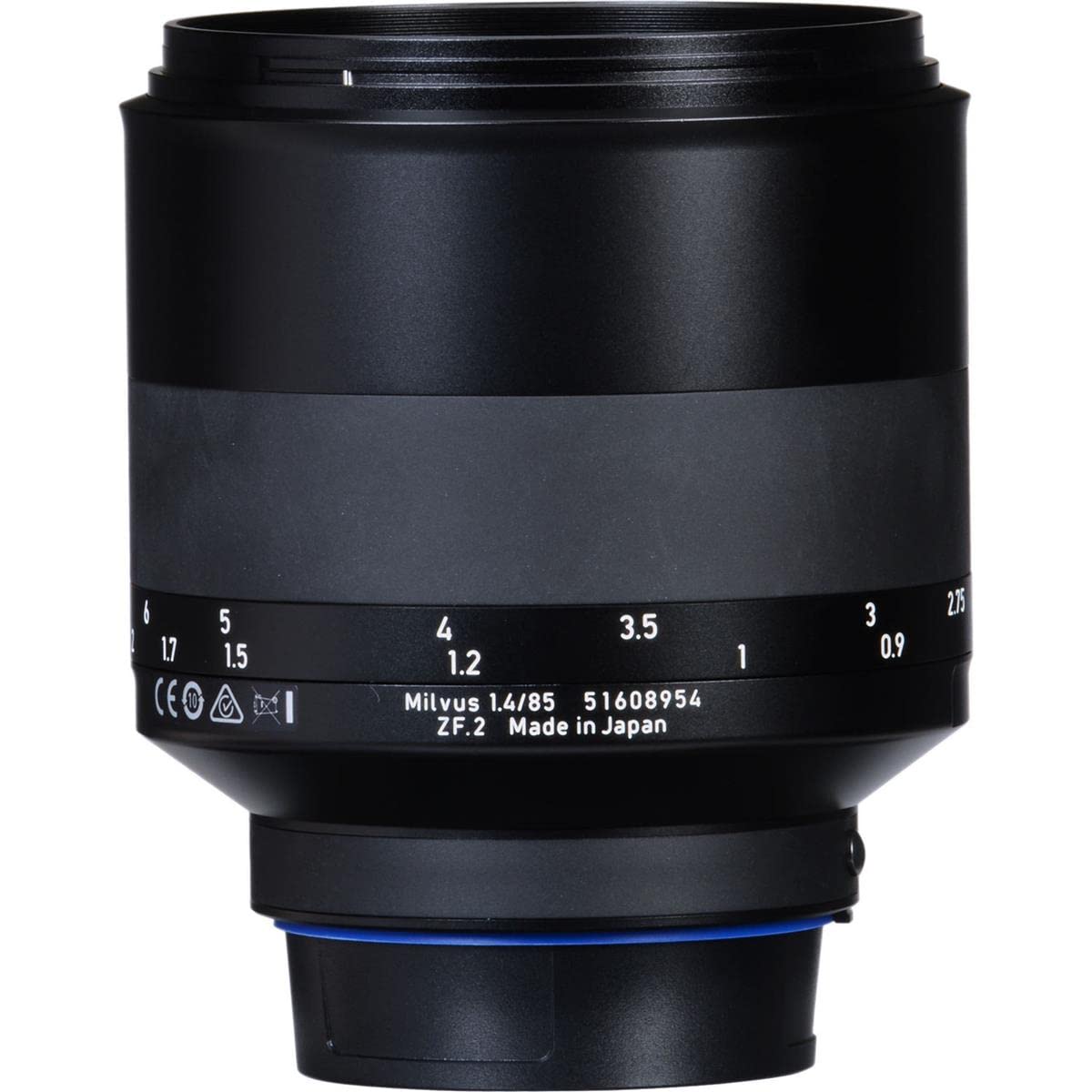 Carl Zeiss Milvus 1.4/85 SLR - Objetivo (SLR, 11/9, Objetivo estándar, Canon EF, 24°, 16°)