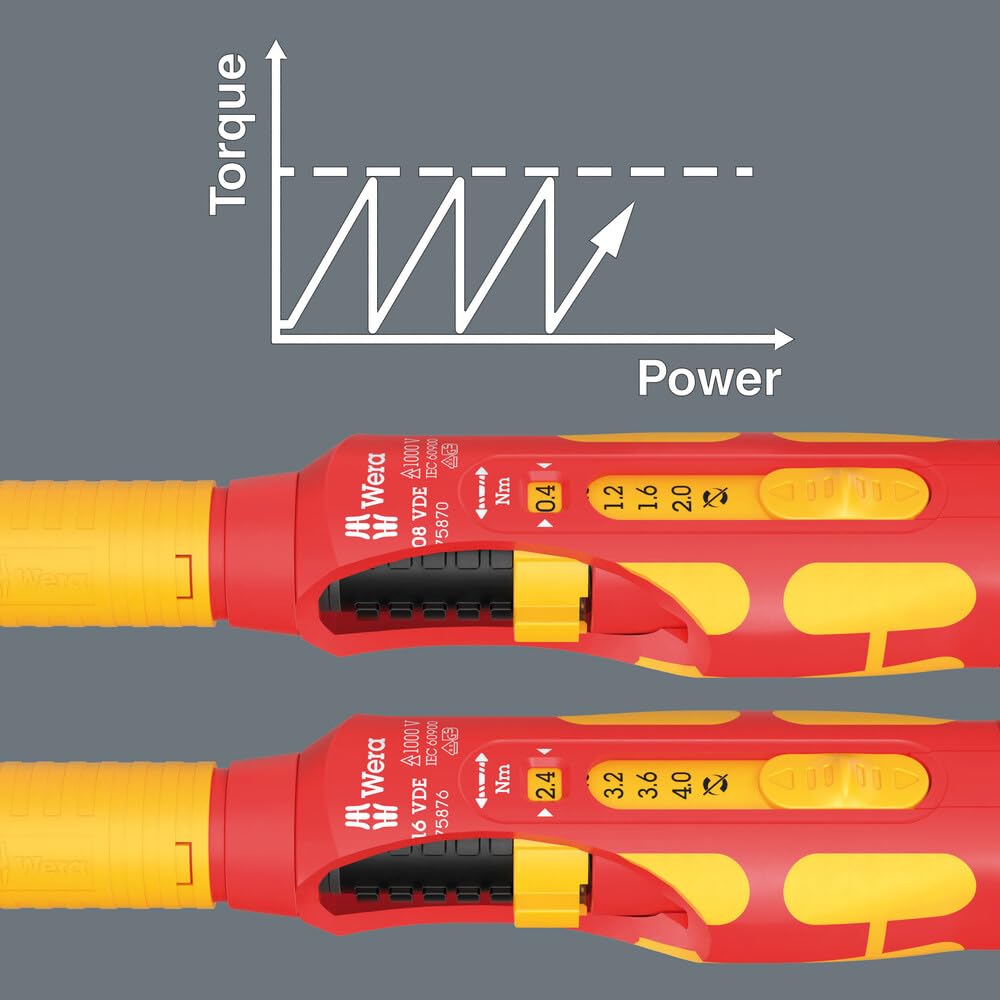 Wera Kraftform Kompakt VDE Safe-Torque Speed Armario de distribución Set 1, 23 piezas