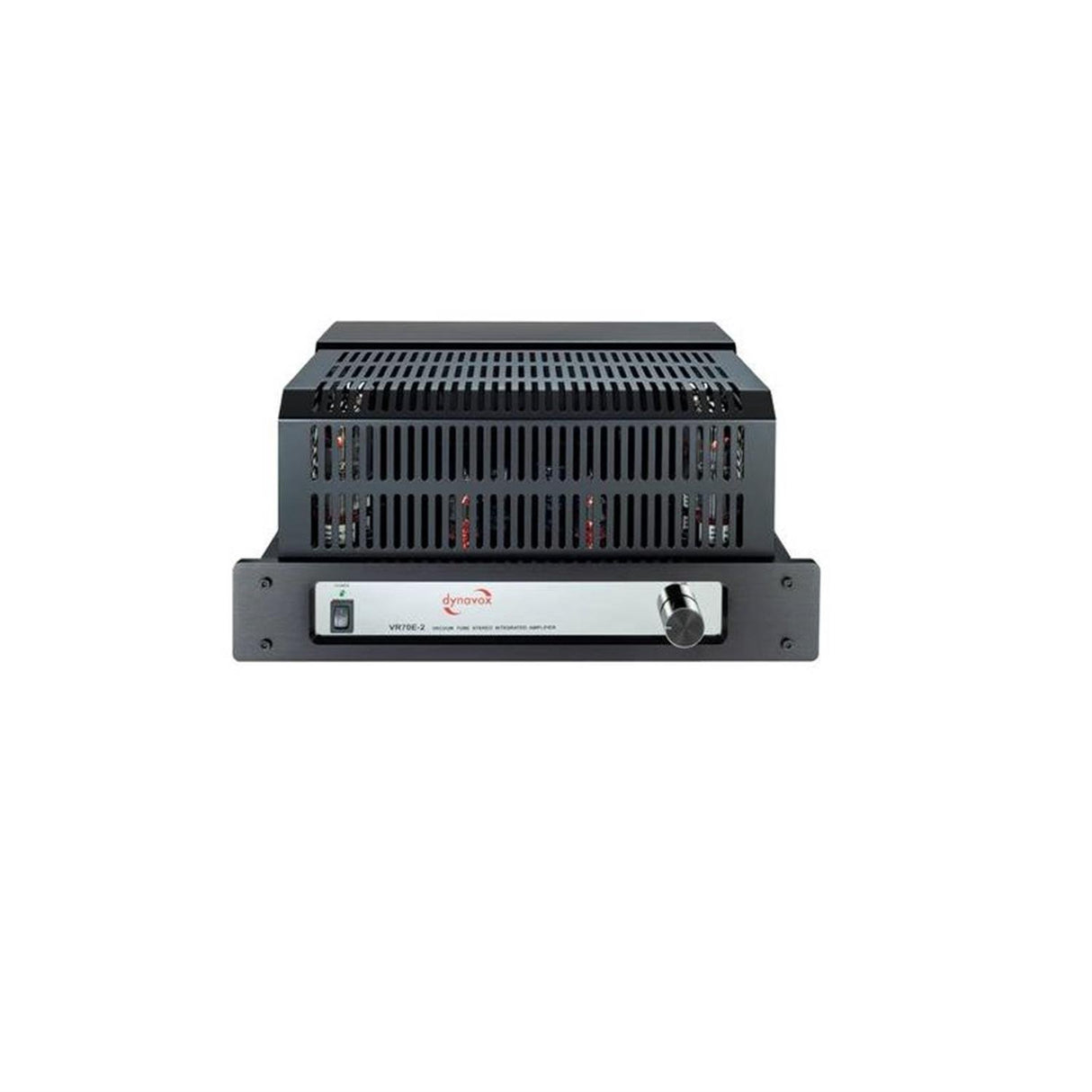 Dynavox VR-80E - Amplificador a válvulas mono, color negro y cromo (importado)