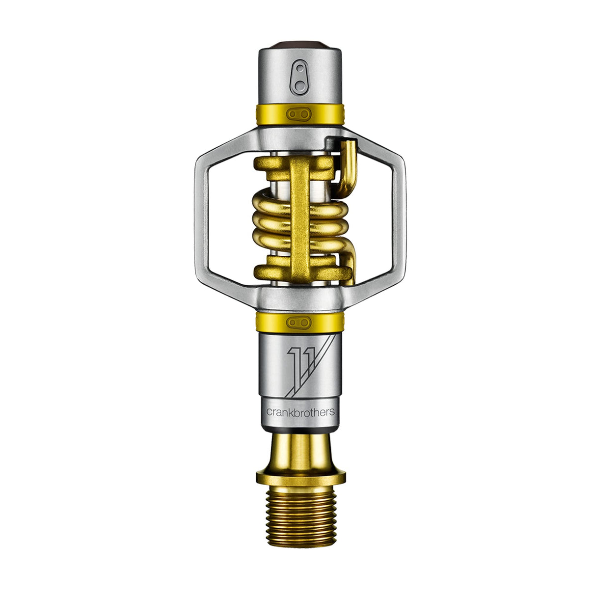 Crank Brothers 641300114952 Bicicleta, Pedal Egg Beater 11, Gold, Dorado, Talla única