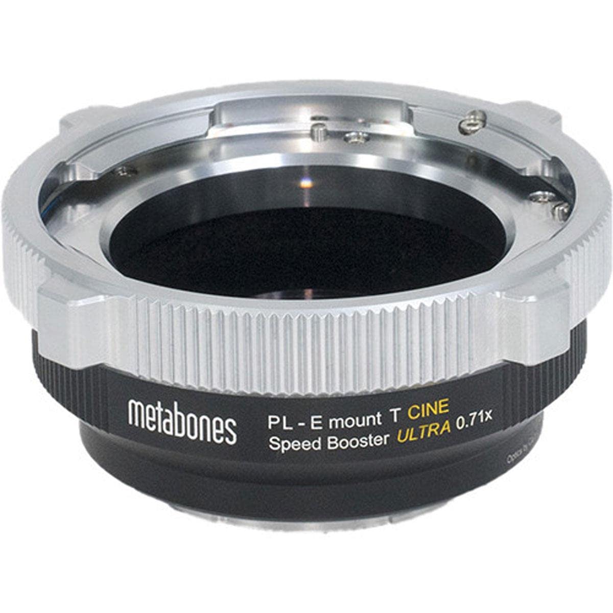 Metabones PL to Emount T Cine Speed Booster Ultra 0.71x - Amplificador de Velocidad, Color Negro Mate