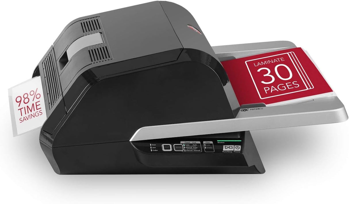 GBC Foton 30, Plastificadora Automática, A3, Negro