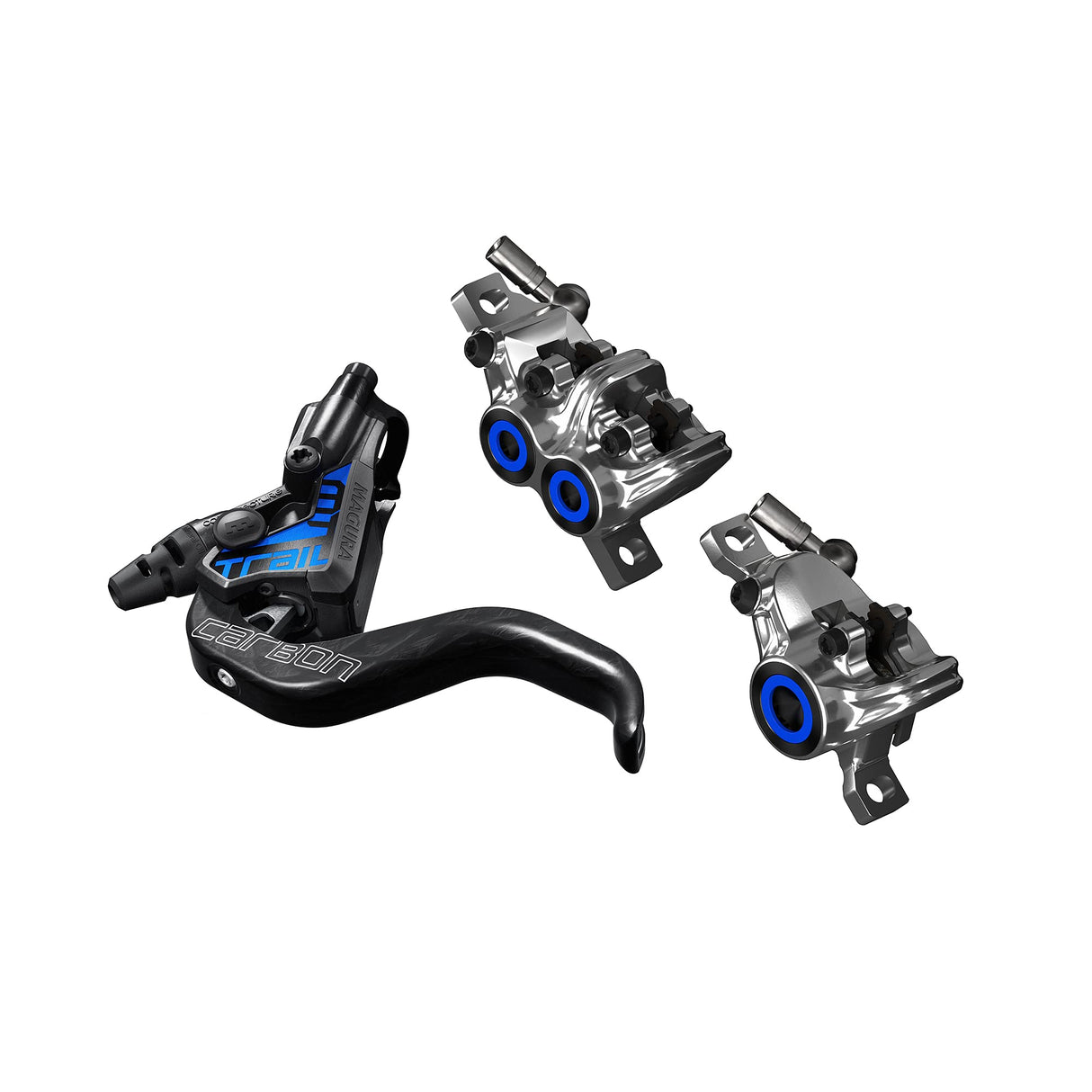 Magura MT Trail SL, Leva HC a 1 dito, Unisex Adulto, Negro/Azul, Talla única