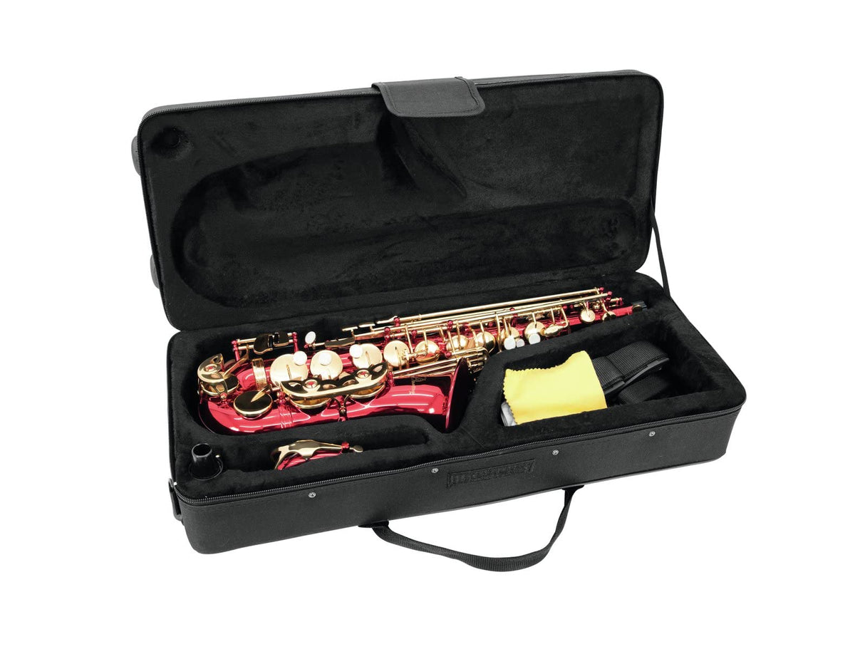 Dimavery SP-30 para saxofón Alto Eb - rojo