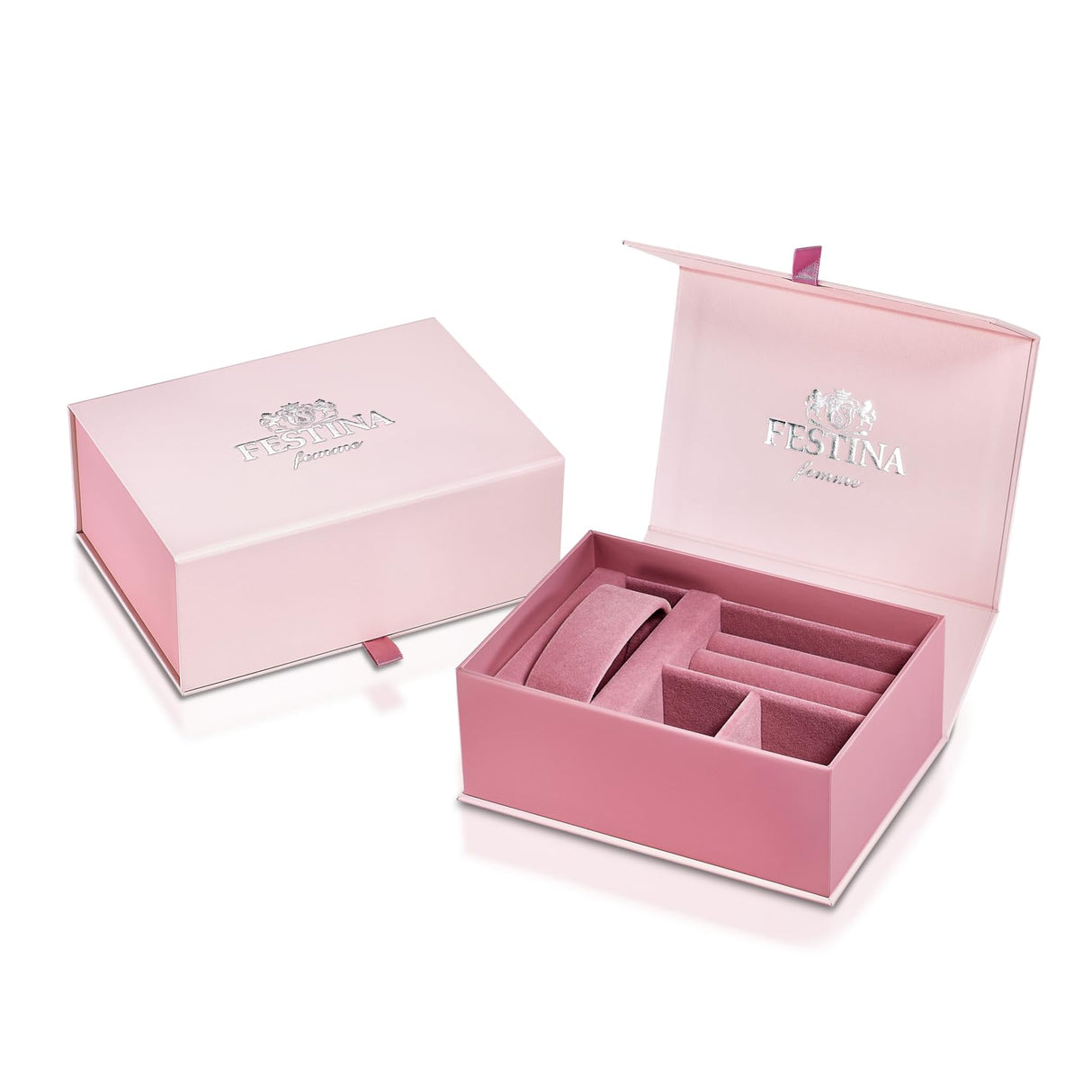 Festina Reloj Mujer F20495/2 Mademoiselle Caja de Acero Inoxidable 316l Dorado Correa de Acero Inoxidable 316l Dorado