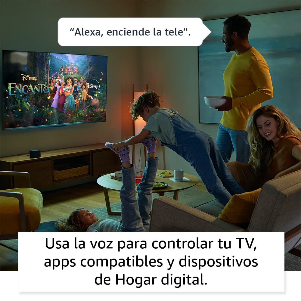 Amazon Fire TV Cube (Última generación) | Reproductor multimedia en streaming con control por voz a través de Alexa, Wi-Fi 6E y Ultra HD 4K