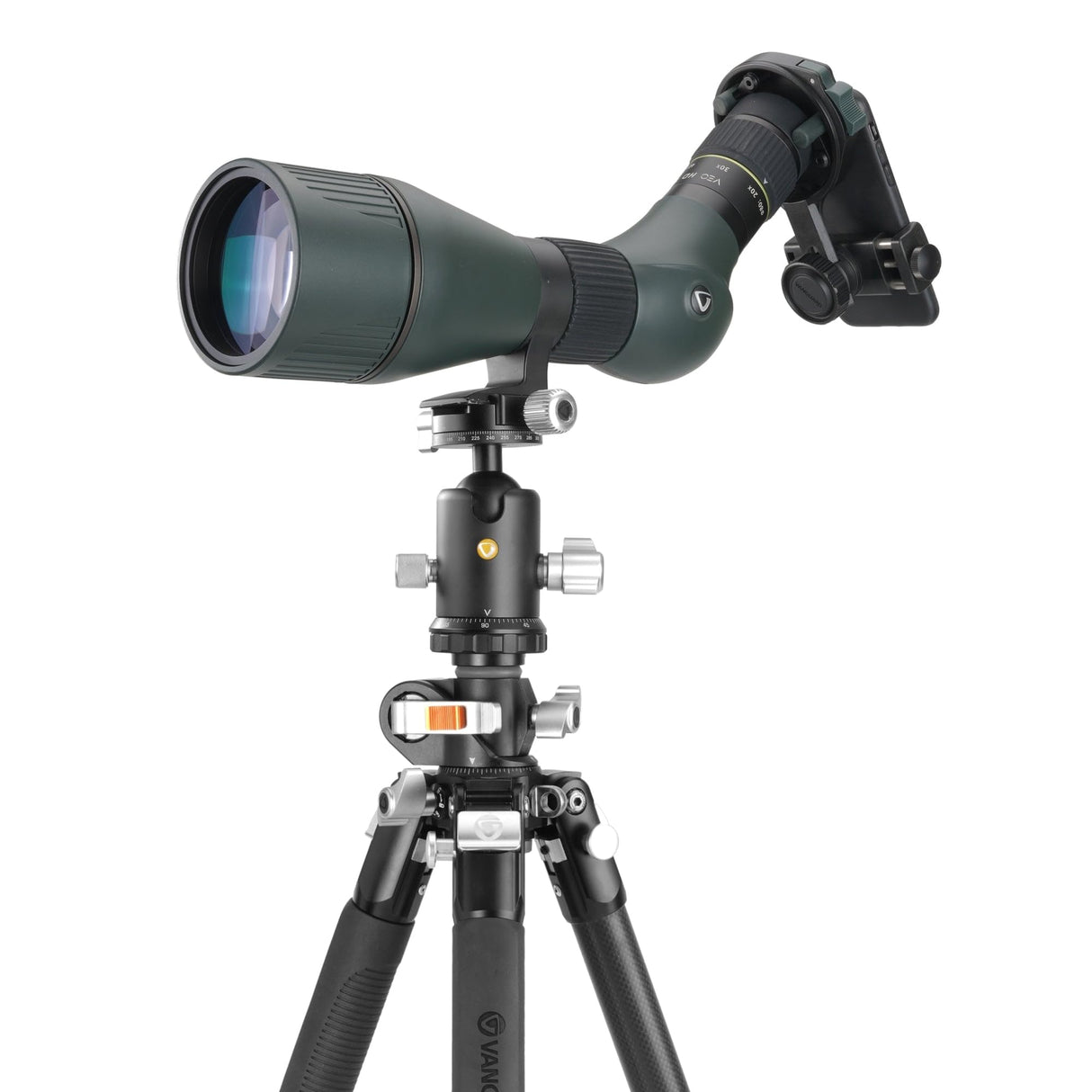 Vanguard Veo 3+ 303CBS - Trípode de Carbono descentrable con rótula de Bola 2 Ejes