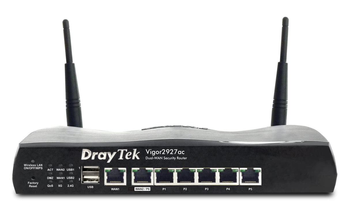 DRAYTEK Vigor 2927AC Wireless AC Dual-WAN Security-Router Retail
