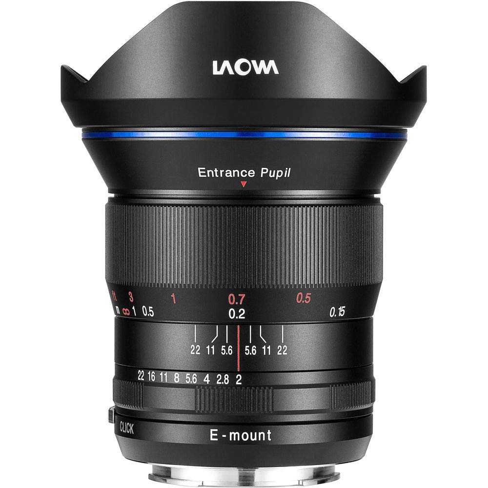 Venus Optics VE1520 - Objetivo 15 mm f/2 Ultra Gran Angular para Sony E, Color Negro