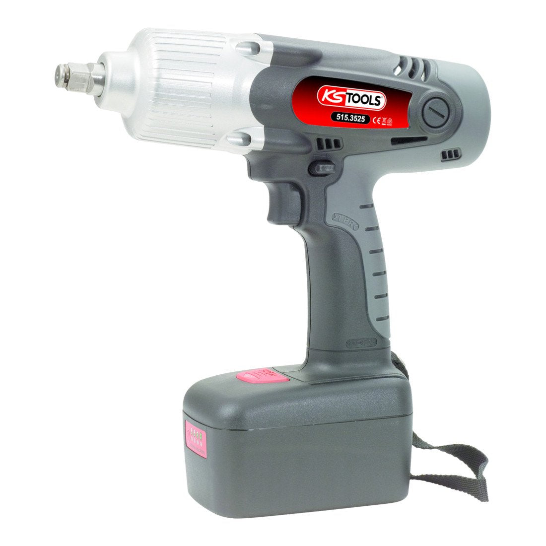 KS Tools 515.3526 1/2''Llave de impacto de batería con control de par,1.800 rpm,mit 2 Akku+1 Ladegerät