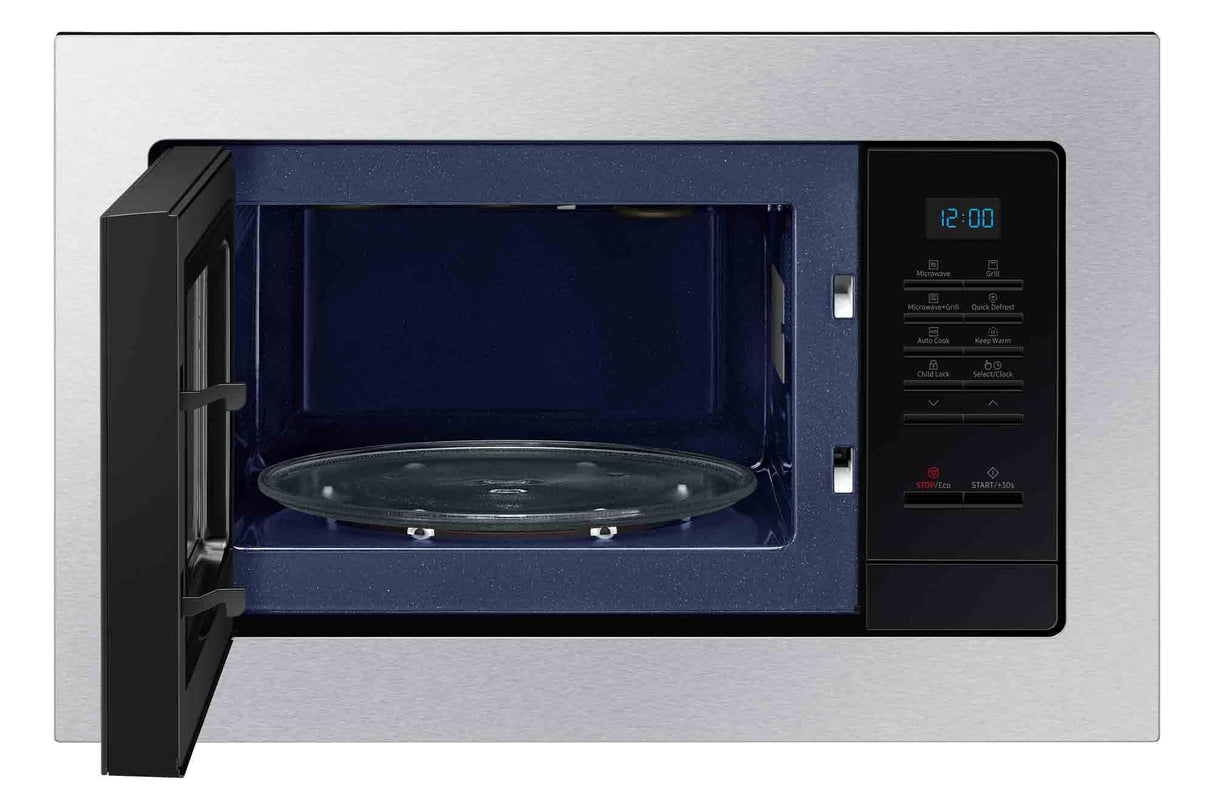 Samsung MG23A7013CT/EC Microondas de Integración con Grill, 23 L, potencia 800W.