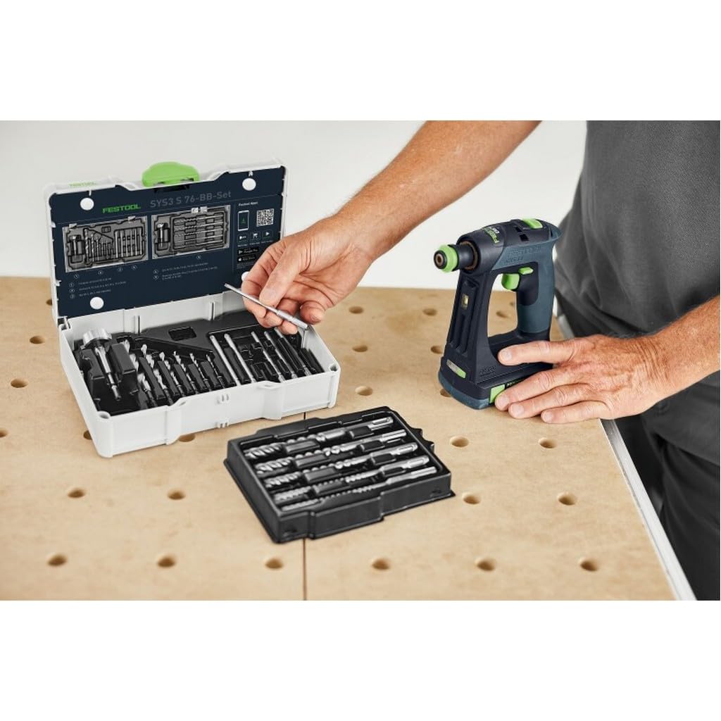 Festool Set de puntas y brocas SYS3 S 76-BB-Set
