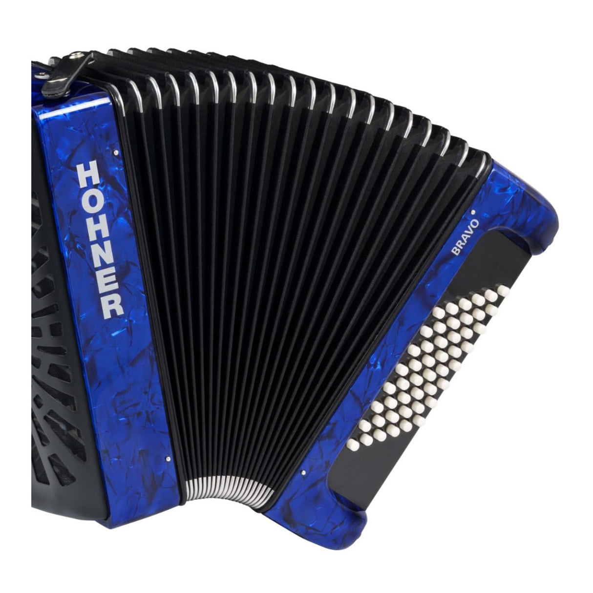 HOHNER BRAVO II 48 AZUL A16542 SILENTKEY