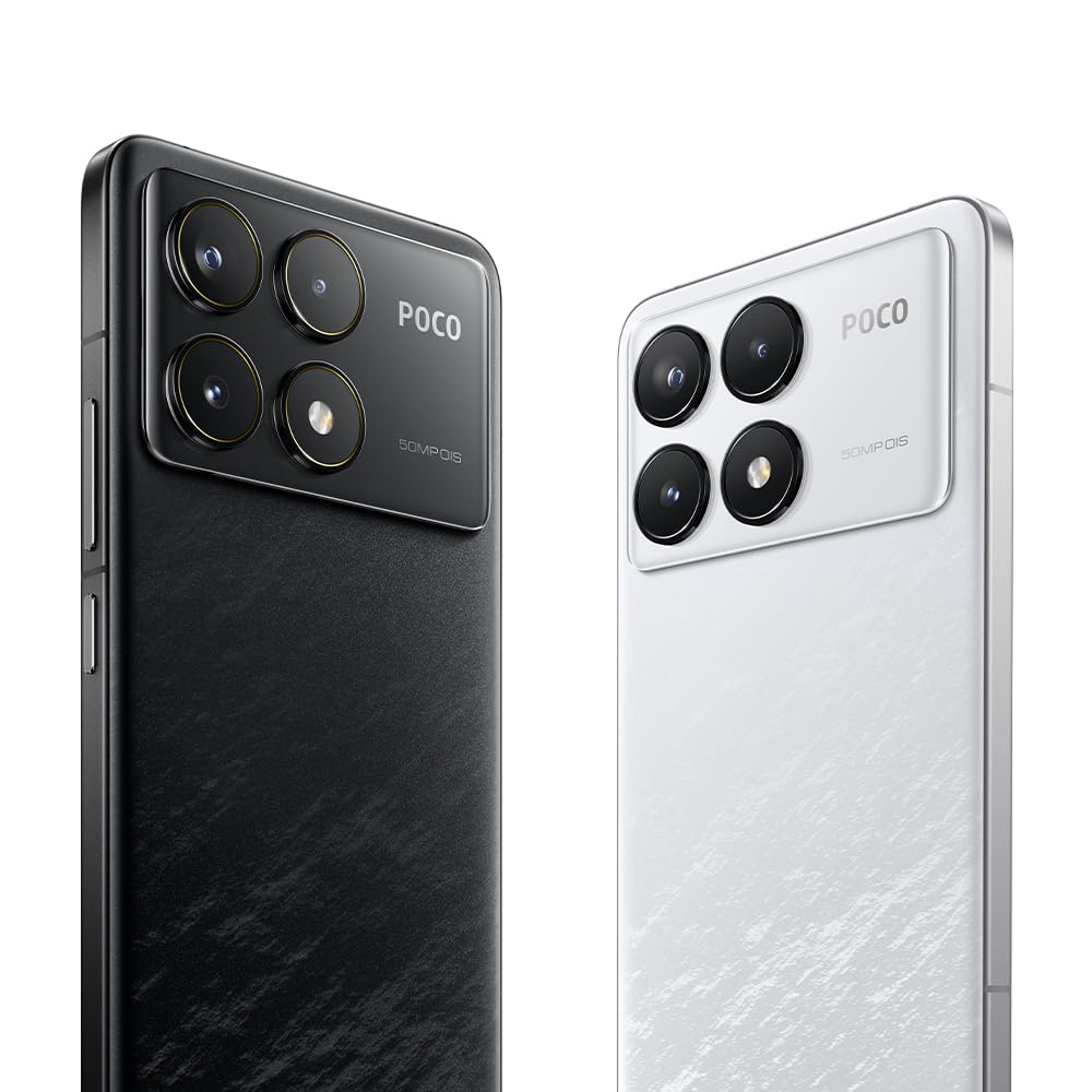 Xiaomi Poco F6 Pro - Smartphone de 12+512GB, Snapdragon 8 Gen 2, Pantalla AMOLED de 120 Hz, Triple cámara de 50MP, 120W HyperCharge, 5000mAh, Negro (Versión ES)