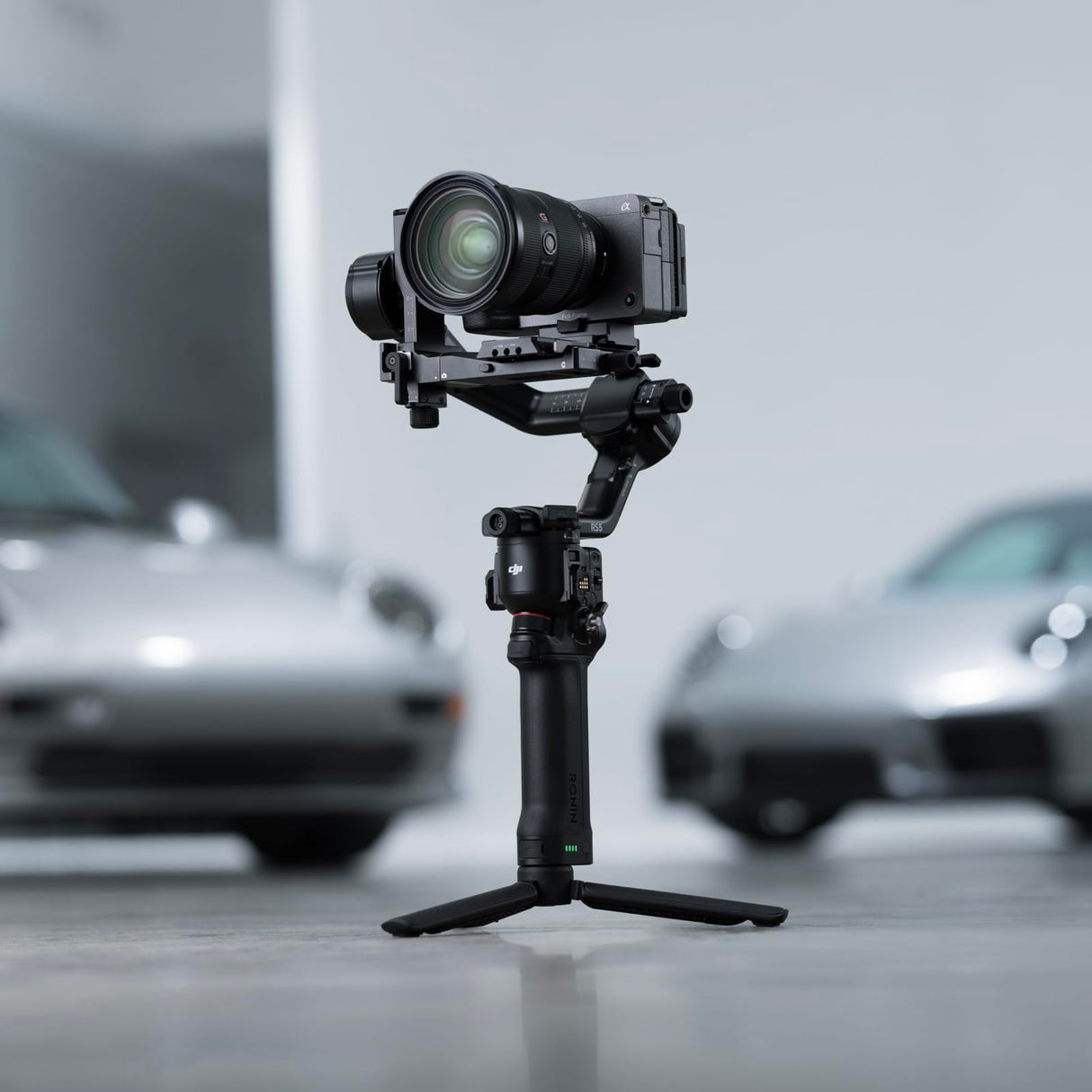dji RS 5, estabilizador para cámara Canon/Sony/Panasonic/Nikon/Fujifilm, perillas de Ajuste Fino, Bloqueo automático de los Ejes de 2.ª generación, Nuevo indicador del Eje Z