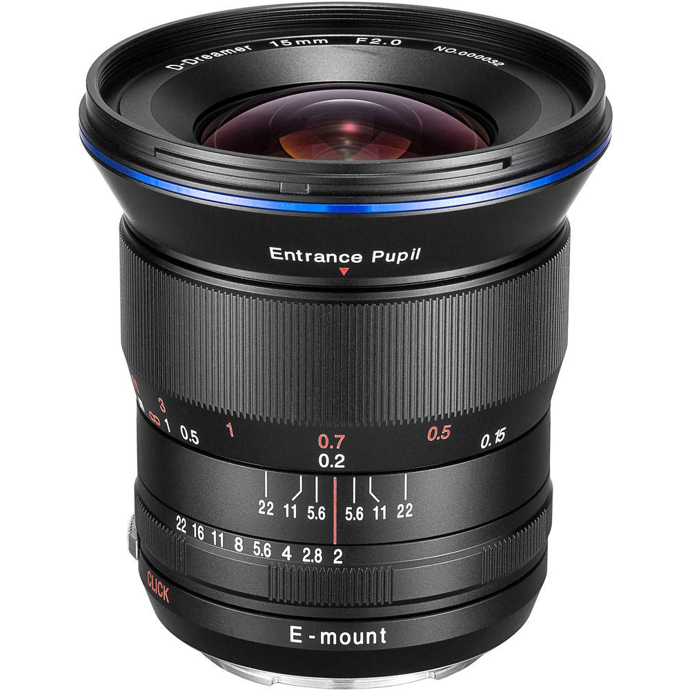 Venus Optics VE1520 - Objetivo 15 mm f/2 Ultra Gran Angular para Sony E, Color Negro
