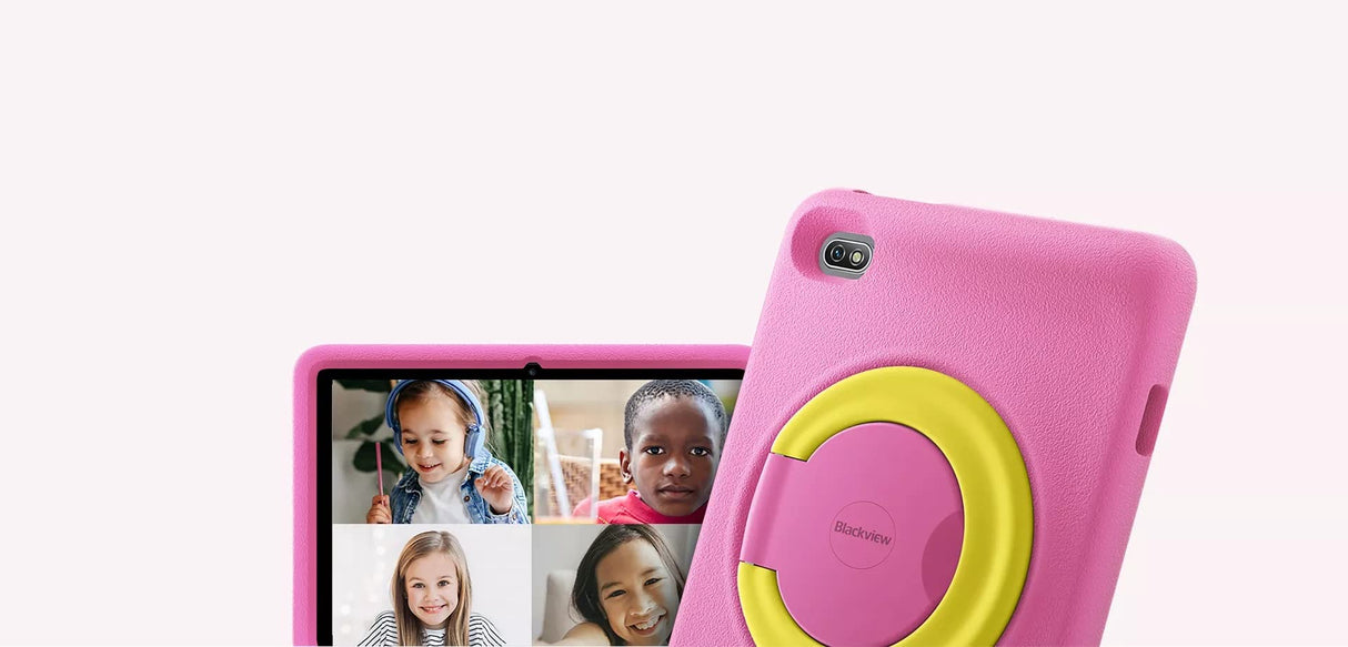 Blackview Tab7 Kids - Tableta táctil de 10 pulgadas, Dual 4G LTE+5G WiFi Tableta, batería 6580mAh, Android 11 Tableta educativa 5 GB+32GB/1TB, iKids Preinstalado/Control Parental/Con carcasa