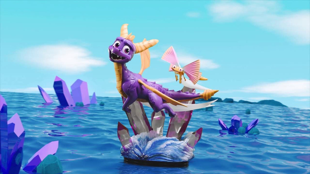 First4Figures SPYREST Spyro The Dragon - Estatua de Resina, Color Morado