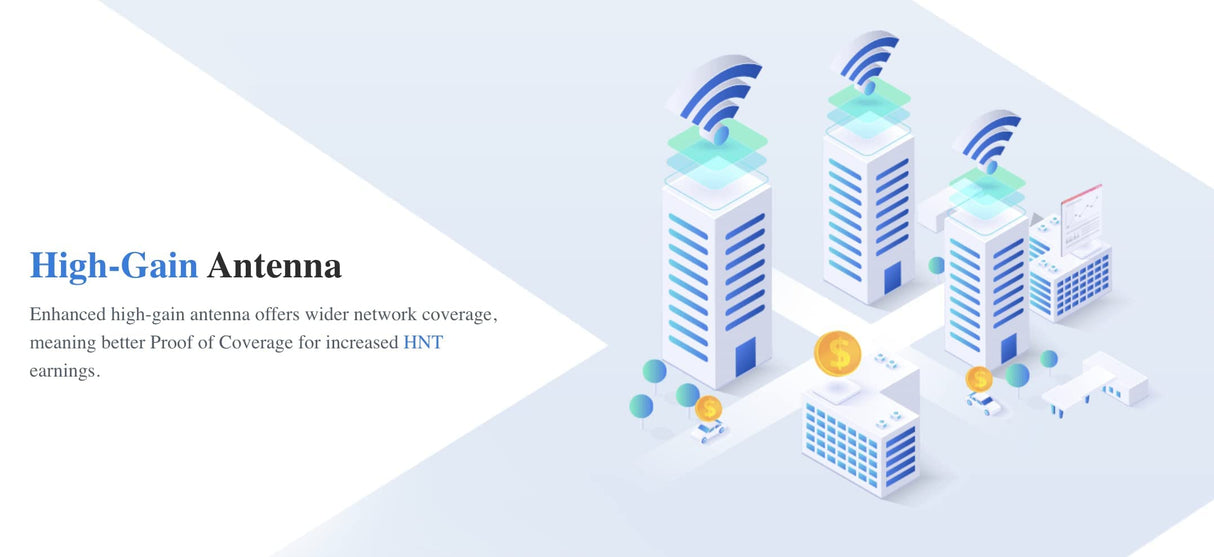 Milesight IoT LoRaWAN Gateway UG65 Antena Externa HNT Helium