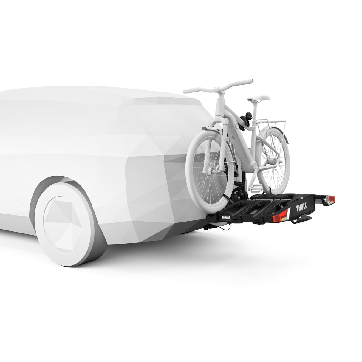 Thule 934100 Easyfold XT Portabicicletas, 13 Conectores, Negro Y Gris