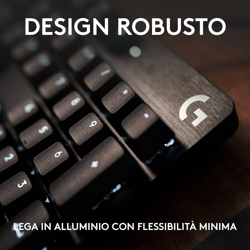 Teclado Logitech G413 Negro QWERTY Italiano