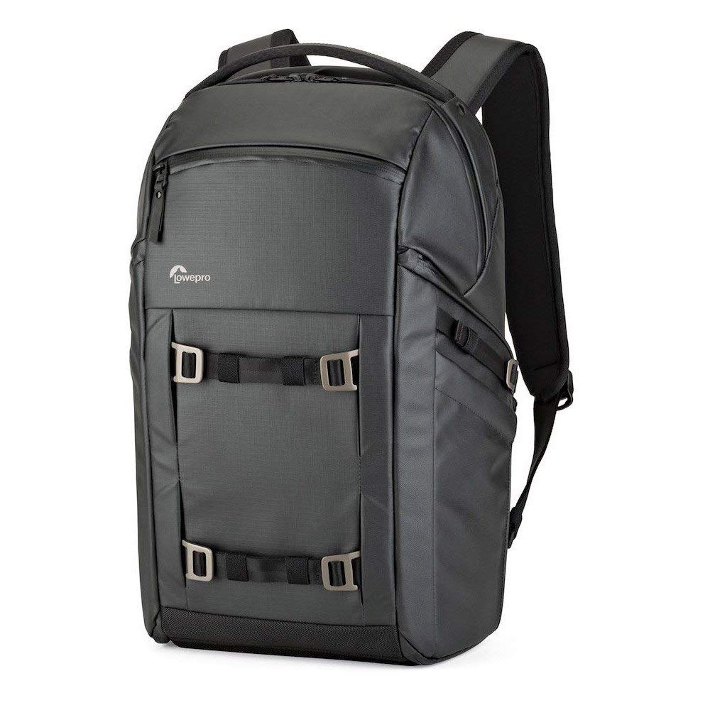 Lowepro Mochila para cámara Freeline 350 AW, Mochila versátil diseñada para Viajes, fotógrafos y videógrafos. para DSLR, sin Espejo, portátiles, Puente, CSC, Lentes y Equipo de Viaje., Black, 29 x 24