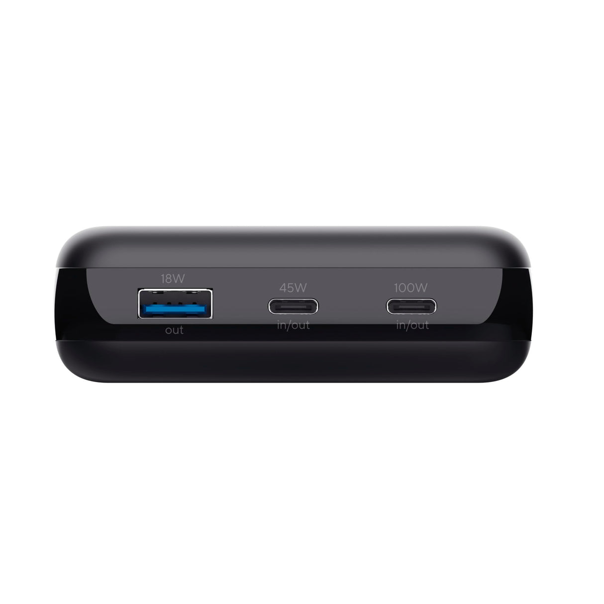 Trust Laro Power Bank 20000mAh 100W para Portátil 2X USB-C 1x USB-A, Batería Externa Carga Rapida, Cargador Portátil Powerbank iPhone Macbook iPad Steam Deck Xiaomi DELL ASUS Lenovo HP