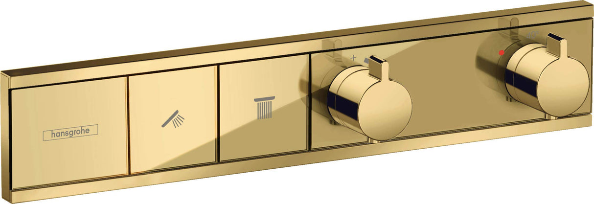 hansgrohe 15380990 Termostato, Color Oro Pulido