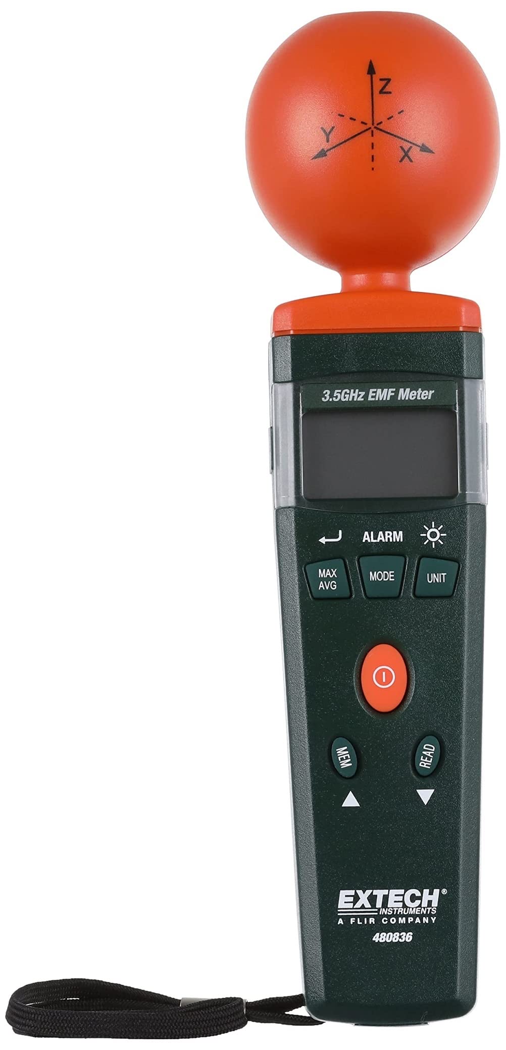 Extech 480836 Medidor de intensidad de CEM de RF de 3,5 GHz