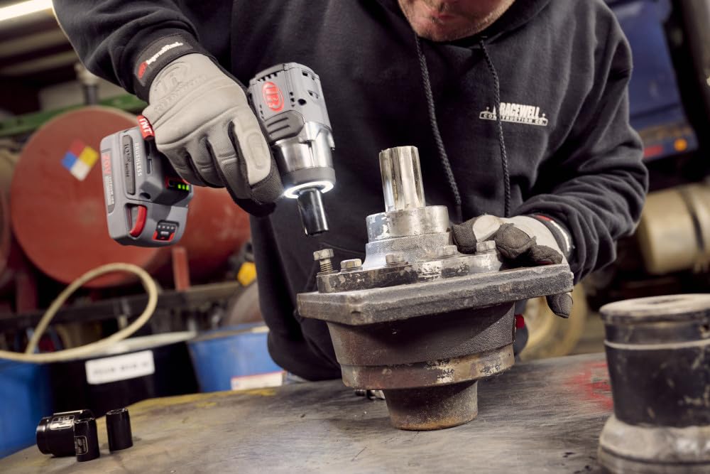 Ingersoll-Rand Atornillador de Impacto de Batería W3151, Herramienta Inalámbrica 1/2" con 20 V, Llave de Impacto Ligera y Compacta