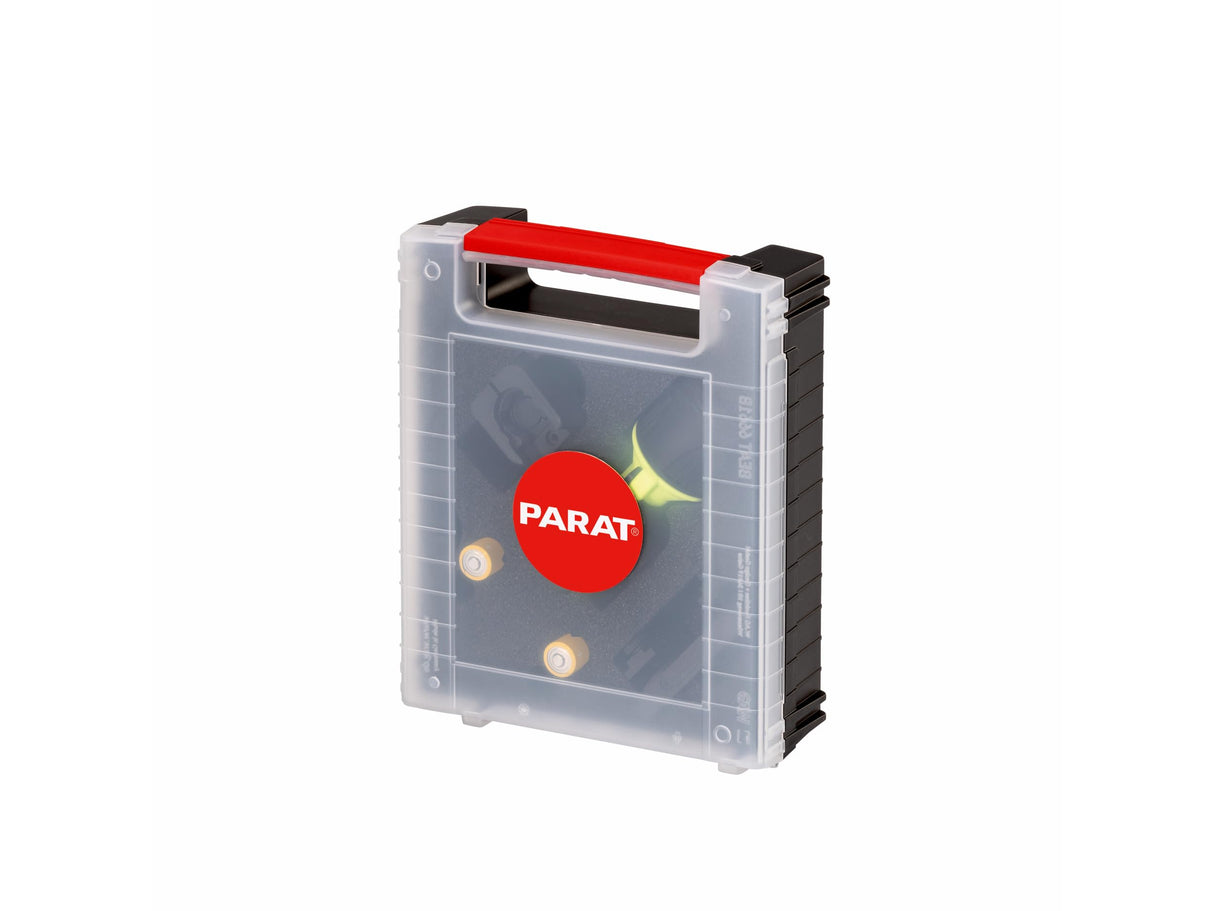 Parat PX1 990882999 Shorty Multibox - Juego de luces para bomberos (80 lúmenes, linterna con soporte y pilas)