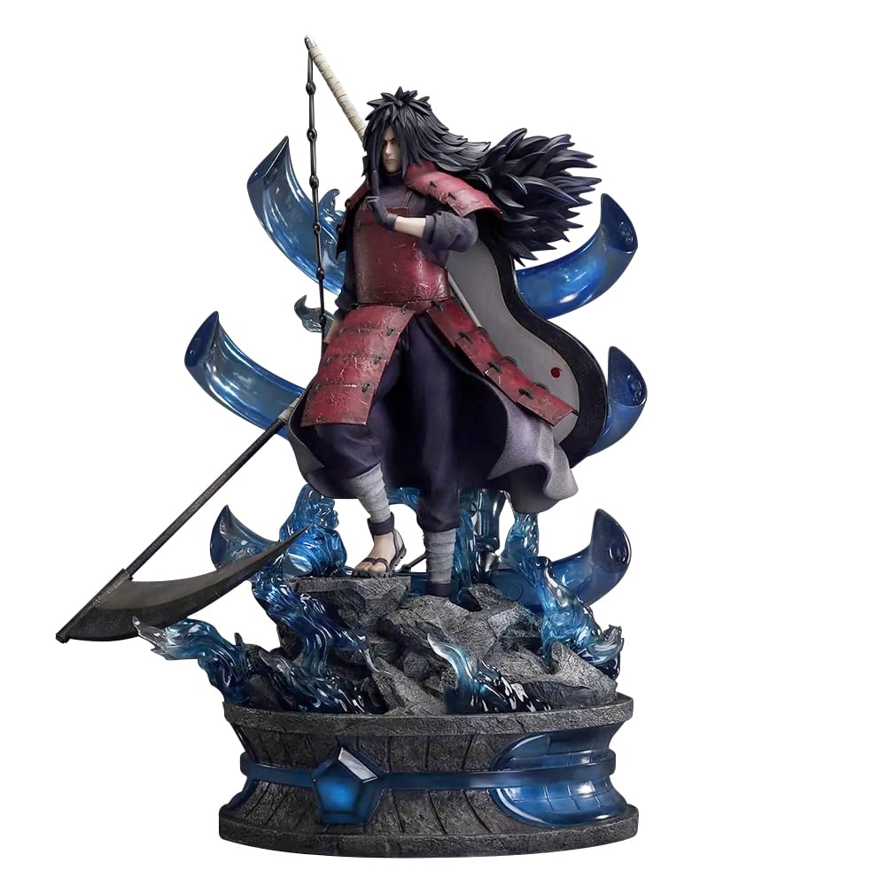HEX Collectibles Naruto Shippuden - Figura Decorativa (1/4 Maestro Museo Uchiha Madara, 70 cm)