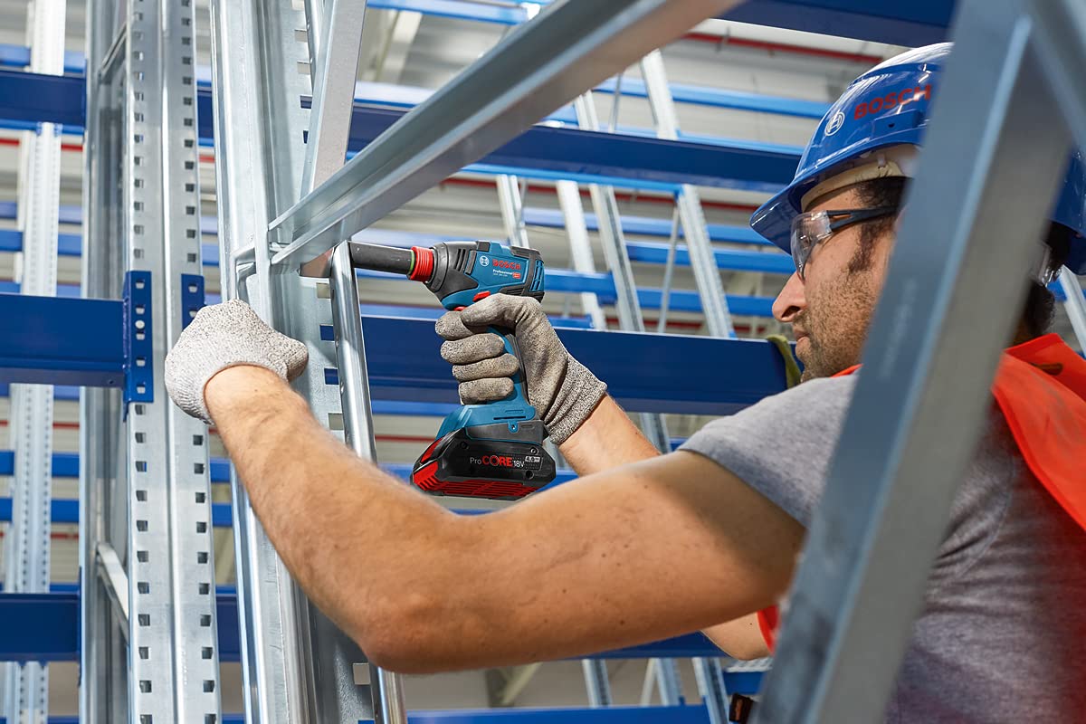 Bosch Professional 18V System GDX 18V-200 - Llave de impacto a batería (Brushless, 200 Nm, tornillos Ø M6 - M16, sin batería, en caja)
