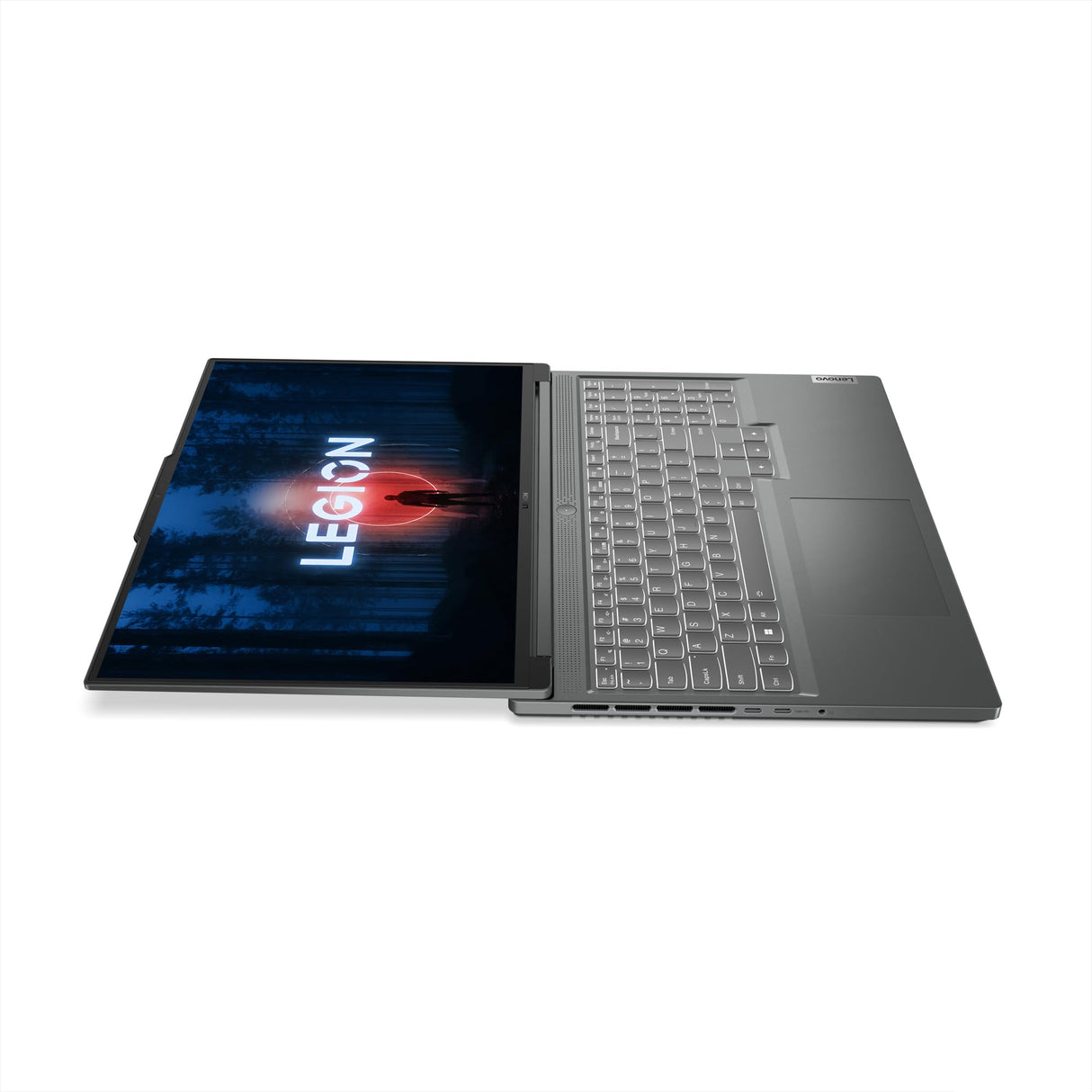 Lenovo Legion Slim 5 Gen 8 - Ordenador Portátil Gaming 16" WQXGA 165Hz (AMD Ryzen 7 7840HS, 16GB RAM, 512GB SSD, NVIDIA GeForce RTX 4070 8GB,Sin Sistema Operativo) Gris Oscuro - Teclado QWERTY Español