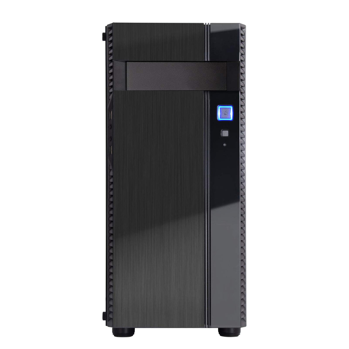 Silverstone SST-PS14B-E - Caja de Torre ATX de Precision, Panel Lateral de Vidrio Templado Ahumado, Negro