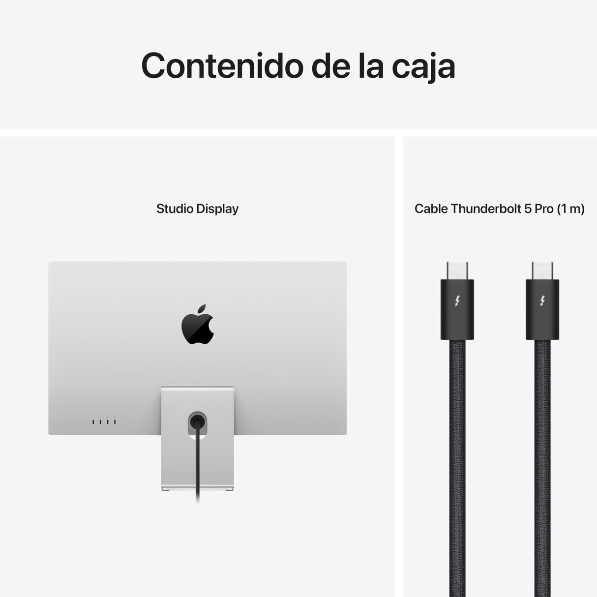 Apple Studio Display: Vidrio estándar, Soporte con inclinación Ajustable