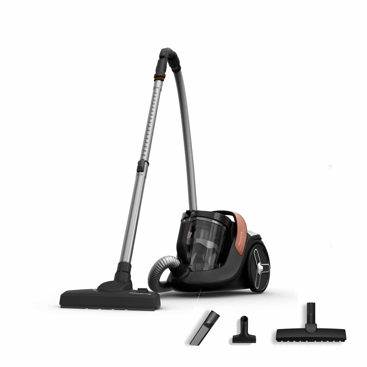 Rowenta RO7C30EA Green Force Cyclonic Effitech Aspiradora sin bolsa, modelo para parqué, eficiencia energética