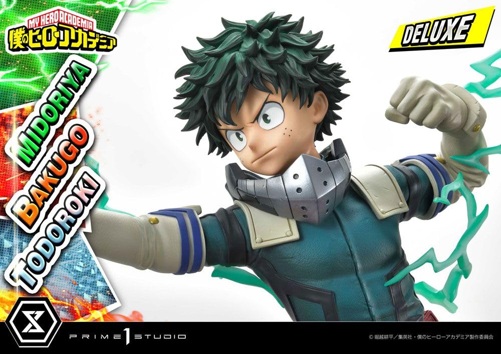 Prime 1 studio My Hero Academia - Estatuilla Midoriya, Bakugo & Todoroki Deluxe versión Extra