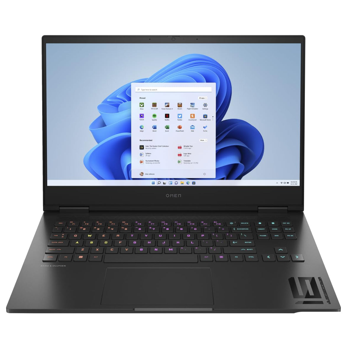 HP Omen 16-xf 16,1" FHD IPS 165 Hz, Ryzen 7-7840HS, 16 GB de RAM, 512 GB SSD, RTX 4070, Windows 11