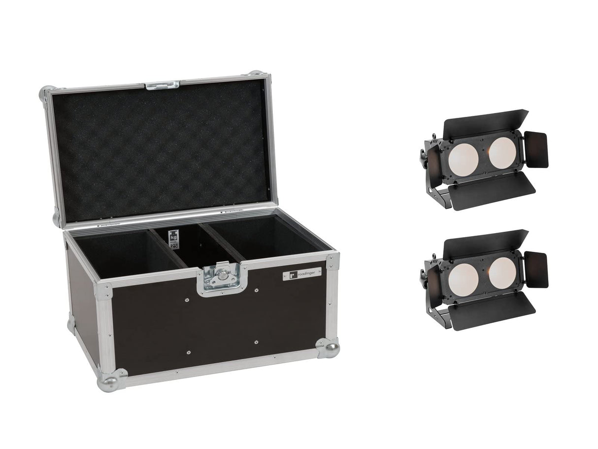 EUROLITE Set 2x LED CBB-2 WW/CW Fairlight + Case (20000839) marca Eurolite