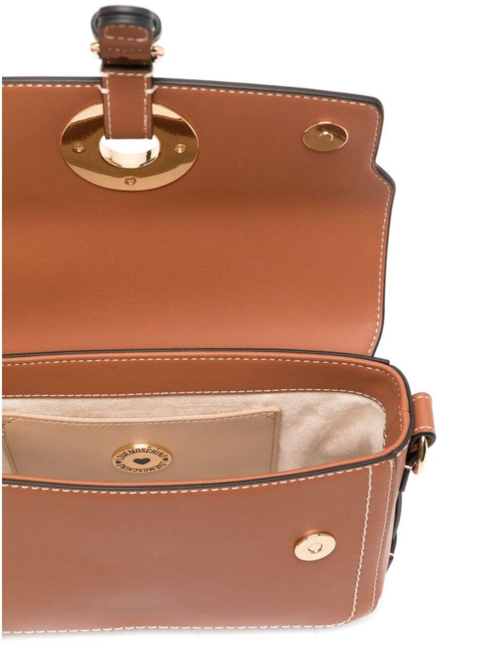 Love Moschino Bolso de Hombro Mujer Marrón Talla única