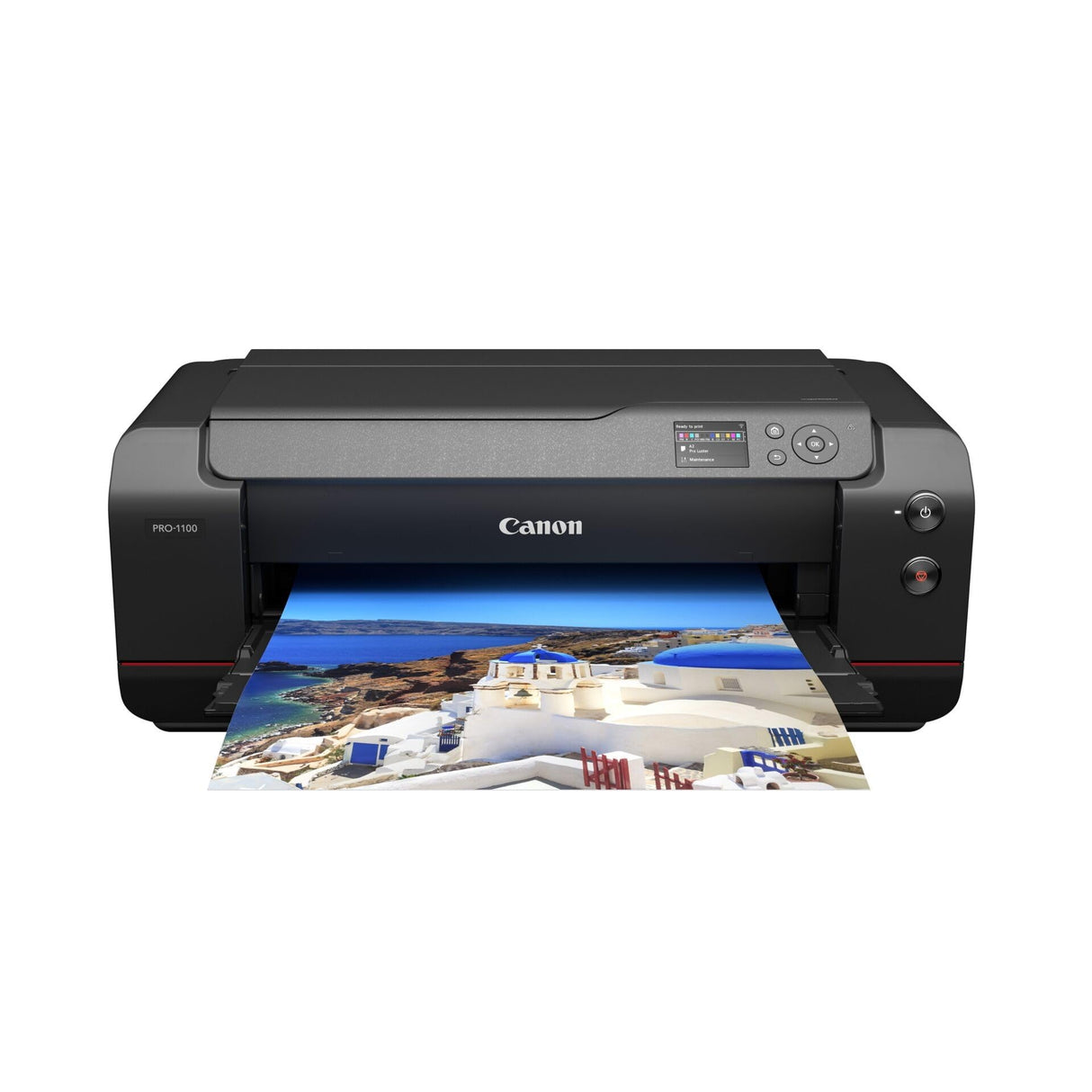 Canon ImagePROGRAF PRO-1100 Impresora Fotográfica Profesional, Sistema de Inyección de Tinta, WiFi, 12 Cartuchos de Tinta, hasta A2, Optimizador de Color, Impresión de Alta Velocidad, Negro